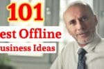 101 best offline business ideas